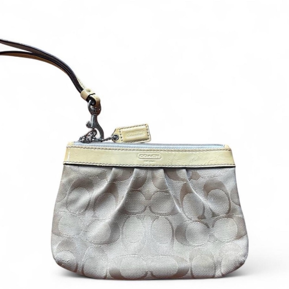 COACH Signature Wristlet
